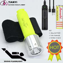 Load image into Gallery viewer, Gadgets: Flashlight. Waterproof w/ wristband for Handsfree Use.