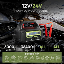 Load image into Gallery viewer, Gadget / Tools: YESPER 24V Jump Starter.6000A Peak. Portable.