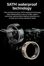 Load image into Gallery viewer, Fitness: by Xiaomi. SR08 Smart Ring. LED Display Screen. Heart Rate. Blood Oxygen. Monitoring Multi Sports Modes 5ATM Waterproof 2025