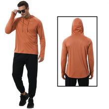 Load image into Gallery viewer, Shirts: Long Sleeve Hoodie Shirts. Rash Guard. Quick Dry. Lightweight.