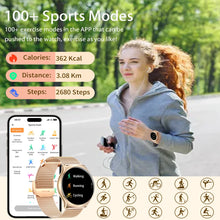 Load image into Gallery viewer, Watches: Smart Watch. (Answer/Make Calls. 1.43" Large Screen. Fitness Tracker. Pedometer/Message Alerts.