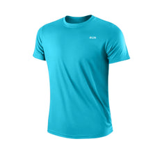 Load image into Gallery viewer, Shirts: Short Sleeve T. Quick Dry. Moisture Wicking. Round Neck. Lightweight. Slim Fit.