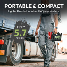 Load image into Gallery viewer, Gadget / Tools: YESPER 24V Jump Starter.6000A Peak. Portable.