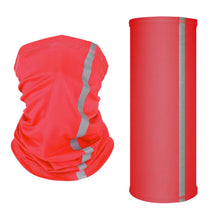 Cargar imagen en el visor de la galería, Ropa de seguridad: Cubrecuello de alta visibilidad. Reflectante. Bandana de verano. Protección contra el viento, el polvo y el sol.