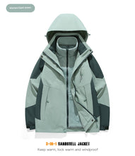 Load image into Gallery viewer, Coats / Jackets: by Tucano. 3-in-1 Jacket. Men and Women Sizes. Autumn and Winter Fleece-lined. Thick Jacket