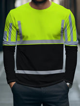 Load image into Gallery viewer, Safetywear: Casual Work Wear Men's T-Shirts. Longsleeve.