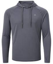 Load image into Gallery viewer, Shirts: Long Sleeve Hoodie Shirts. Rash Guard. Quick Dry. Lightweight.