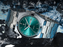 Load image into Gallery viewer, Watches: by POEDAGAR. Luxury Quartz Wristwatch. Sports Styling. Waterproof. Luminous Date, Week. Stainless Steel.