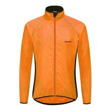Load image into Gallery viewer, Safety Wear: by WolfBike. Reflective Jacket. Lightweight, Wind and Water Resistant. Long Sleeve. Various Colors.