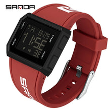 Load image into Gallery viewer, Watches: by SANDA. Outdoor Rugged. LED Digital Watch. 5Bar. Waterproof.