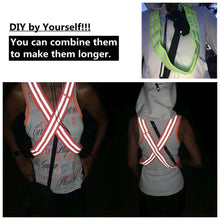 Load image into Gallery viewer, Safety Wear: Reflective Bands. Elastic Arm, Wrist, or Ankle Straps.