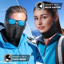 Load image into Gallery viewer, Coats / Jackets: Thermal Fleece Balaclava. Full Face Mask. Warm and Windproof.