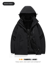 Load image into Gallery viewer, Coats / Jackets: by Tucano. 3-in-1 Jacket. Men and Women Sizes. Autumn and Winter Fleece-lined. Thick Jacket