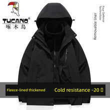 Load image into Gallery viewer, Coats / Jackets: by Tucano. 3-in-1 Jacket. Men and Women Sizes. Autumn and Winter Fleece-lined. Thick Jacket