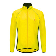 Load image into Gallery viewer, Safety Wear: by WolfBike. Reflective Jacket. Lightweight, Wind and Water Resistant. Long Sleeve. Various Colors.
