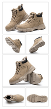 Load image into Gallery viewer, Boots: Steel Toe Safety Work Boots. Indestructible Construction. Puncture Proof. Protective Footwear,