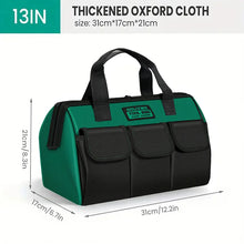 Load image into Gallery viewer, Travel / Storage: by AIRAJ. 13 Inch Large Capacity Tool or Travel Storage Bag with Wear-Resistant Multiple Pockets for Portable Tool Storage