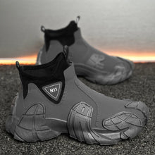 Load image into Gallery viewer, Boots: Ankle Boot: Lightweight. WAter repellant. Thick soled. Stylish Comfort Safety.