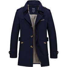 Load image into Gallery viewer, Coats / Jackets: Off Duty Long Windbreaker. Trench Coats. Streetwear and Dinner Out
