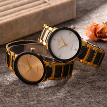 Load image into Gallery viewer, Watches: by ORLANDO. Luxury Styling. Cool Black and Gold Quartz. Steel. Various Finishes and Bands