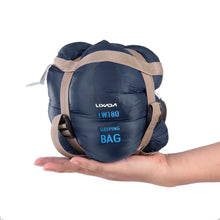 Load image into Gallery viewer, Outdoors: by LIXADA. Sleeping Bag . Envelope Style. Walking each Sleeping Bags Ultralight Travel Bag Spring Autumn