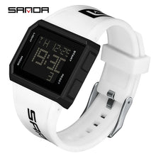 Load image into Gallery viewer, Watches: by SANDA. Outdoor Rugged. LED Digital Watch. 5Bar. Waterproof.
