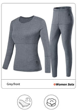 Load image into Gallery viewer, Safety: Thermal Heated Underwear. Winter Warm. MAle and Female sizes. Multi-reas Heating. Electric Heated Equipment