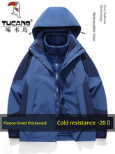 Load image into Gallery viewer, Coats / Jackets: by Tucano. 3-in-1 Jacket. Men and Women Sizes. Autumn and Winter Fleece-lined. Thick Jacket