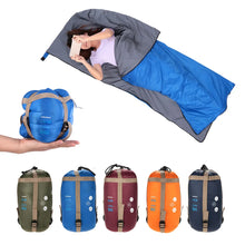 Load image into Gallery viewer, Outdoors: by LIXADA. Sleeping Bag . Envelope Style. Walking each Sleeping Bags Ultralight Travel Bag Spring Autumn