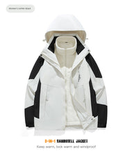 Load image into Gallery viewer, Coats / Jackets: by Tucano. 3-in-1 Jacket. Men and Women Sizes. Autumn and Winter Fleece-lined. Thick Jacket