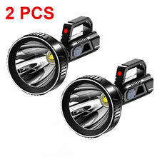 Load image into Gallery viewer, Gadget: Rechargeable Flashlight Portable Searchlight Handheld Lighting Night Work Light Emergency lights Fishing Lantern Camping Lamp
