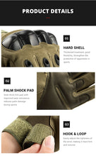 Cargar imagen en el visor de la galería, Guantes: Dedo completo para conducir, trabajar, hacer deporte. Antideslizantes. Estilo agresivo.