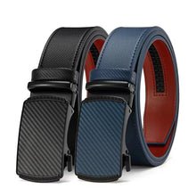 Load image into Gallery viewer, Pants / Belts: Leather Waist Strap. Automatic Buckle. High Quality.