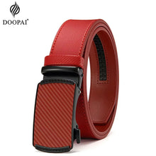 Load image into Gallery viewer, Pants / Belts: Leather Waist Strap. Automatic Buckle. High Quality.