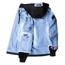 Load image into Gallery viewer, Coats / Jackets: Denim Jacket. Stylish. Super Soft Relaxed Fit. Korean Styling.