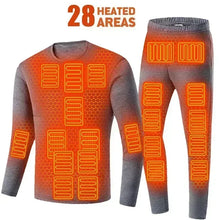 Load image into Gallery viewer, Safety: Thermal Heated Underwear. Winter Warm. MAle and Female sizes. Multi-reas Heating. Electric Heated Equipment