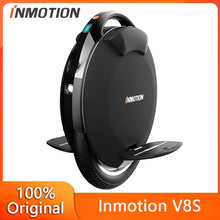 Load image into Gallery viewer, Gadgets: Original INMOTION V8S Electric Unicycle. 35km/h Speed 70KM Range 72V 728Wh Battery 1000W Motor Smart EUC Wheel