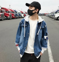 Load image into Gallery viewer, Coats / Jackets: Denim Jacket. Stylish. Super Soft Relaxed Fit. Korean Styling.