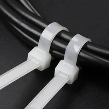 Load image into Gallery viewer, Gadget: Zip Ties Bundle. 1000/100Pcs Nylon Cable Ties. Self-locking. Adjustable. VArious Bundles.