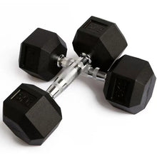 將圖片載入圖庫檢視器 Fitness: 1Pcs Dumbbell. Choose 2.5KG-20KG. Rubber Encased Strength Training. Note: SHIPPING COST