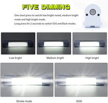 Load image into Gallery viewer, Gadgets / Light Bar: by LETOUR. 12V LED Tube Work Light. 6000 Lumens 5 Lighting Rechargeable. Dimmable. High Power. Magnetic Multi-use. Portable