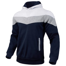 Load image into Gallery viewer, Coats / Jackets: Patchwork Hoodie. Fleece Thermal Hooded Sweatshirt. Various Colors.
