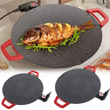 Load image into Gallery viewer, Gadgets / Outdoors: Electric Griddle Pan. Non-Stick. Portable. International Plugs Available.