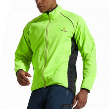 Load image into Gallery viewer, Safety Wear: by WolfBike. Reflective Jacket. Lightweight, Wind and Water Resistant. Long Sleeve. Various Colors.