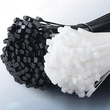 Load image into Gallery viewer, Gadget: Zip Ties Bundle. 1000/100Pcs Nylon Cable Ties. Self-locking. Adjustable. VArious Bundles.