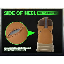 Load image into Gallery viewer, Boots: Waterproof Safety Boots. Indestructible Steel Toe. Anti-smash. Stab-resistant. Button Release.. (See Images for Size conversions)