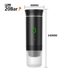 Load image into Gallery viewer, Gadgets: Coffee Machine. Wireless Electric Portable Espresso for Car & Home Camping Coffee Maker 3-in-1 Capsule Powder Travel Coffee Maker