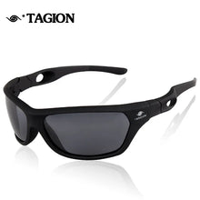 Load image into Gallery viewer, Eyewear: by TAGION. Sport and Driving Glasses. Polarized. Night Vision. Yellow or Brown