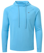 Load image into Gallery viewer, Shirts: Long Sleeve Hoodie Shirts. Rash Guard. Quick Dry. Lightweight.