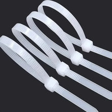 Load image into Gallery viewer, Gadget: Zip Ties Bundle. 1000/100Pcs Nylon Cable Ties. Self-locking. Adjustable. VArious Bundles.